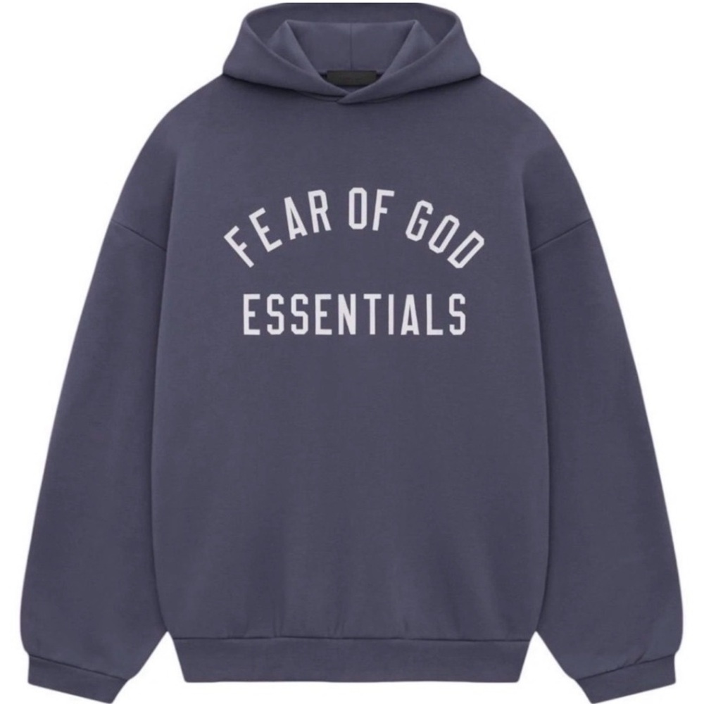 Essentials Fear of God Marine Hoodie in XXS